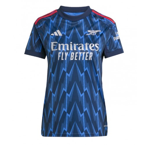 Arsenal Piero Hincapie #5 Replika Udebanetrøje Dame 2025-26 Kortærmet Arsenal Piero Hincapie #5 Replika Udebanetrøje Dame 2025-26 Kortærmet